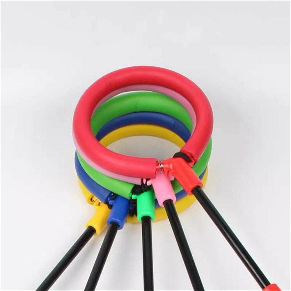 Folding Childrens One-foot Jumping Ball With Sponge Ring Flashing Fitness Jumping Ball Toys Image 4