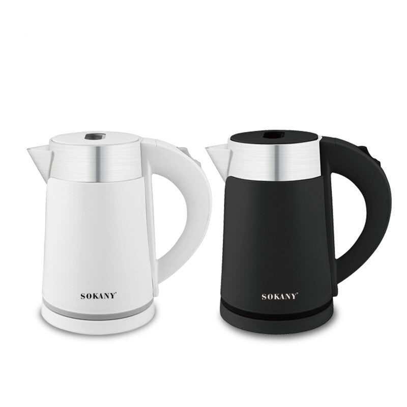 Electric Water Kettle 1200W 1L Fast Heating Stainless Steel Water Boiler Image 1