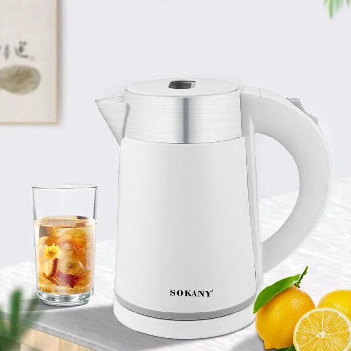 Electric Water Kettle 1200W 1L Fast Heating Stainless Steel Water Boiler Image 3