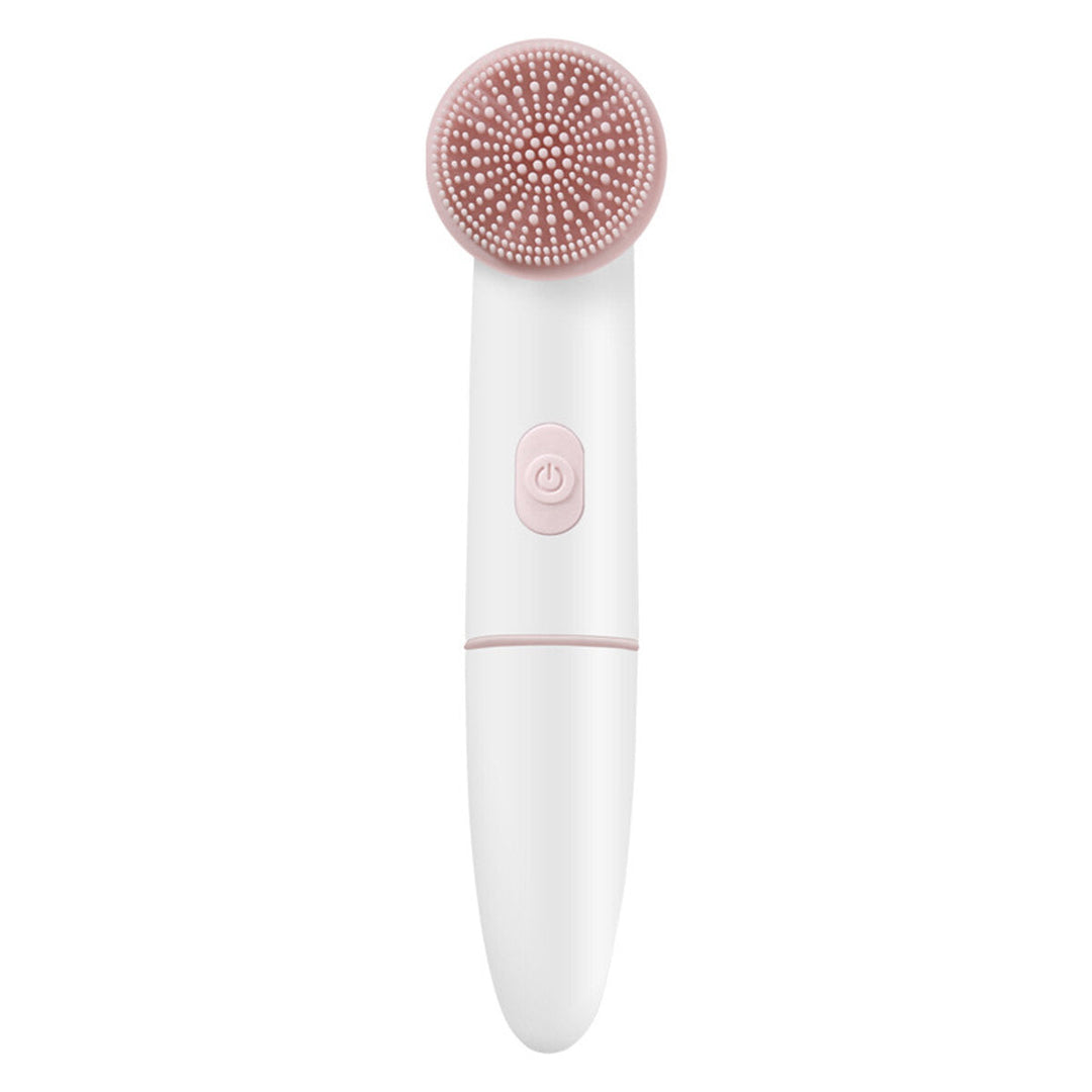 Facial Electric 2-In-1 Wash Brush Silicone Waterproof Face Machine Deep Cleaning Pore Image 6