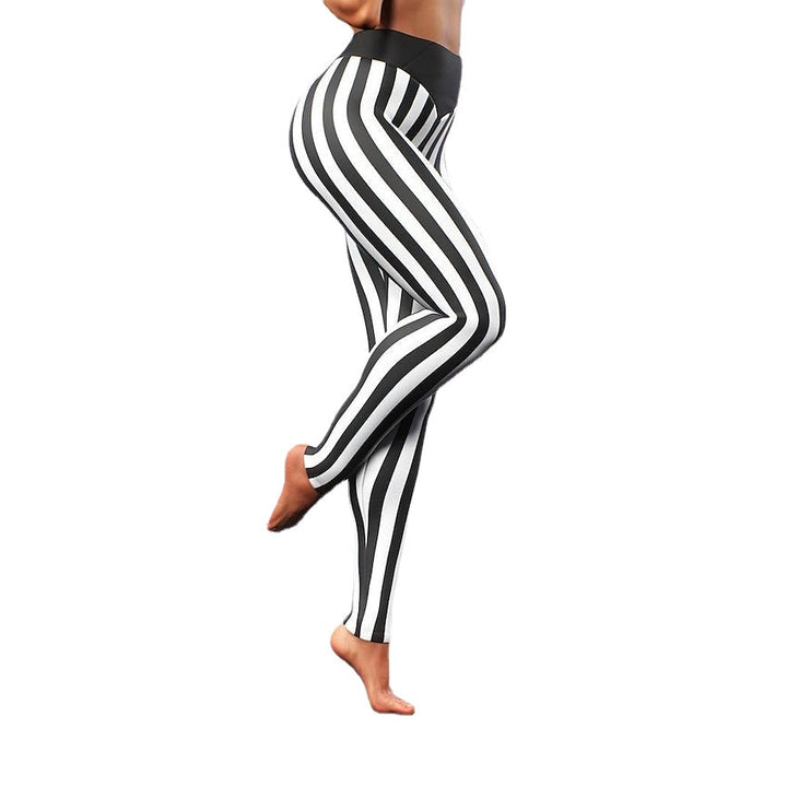 Girls Athleisure Yoga Stripe Trend Pants Image 3