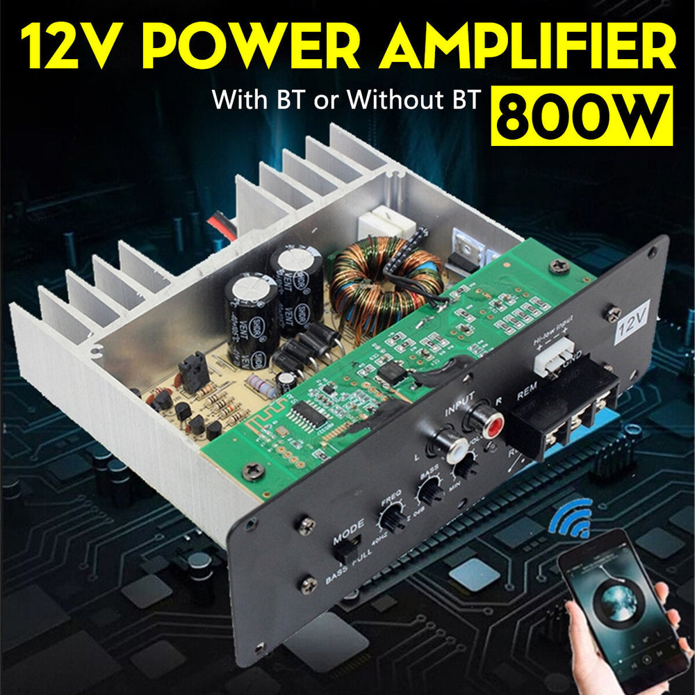 Full Tone Pure Bass Car Subwoofer Core Car Amplifier Board 12V/80W High Power Subwoofer Amplifier Image 2