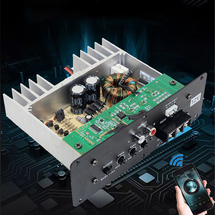 Full Tone Pure Bass Car Subwoofer Core Car Amplifier Board 12V/80W High Power Subwoofer Amplifier Image 7