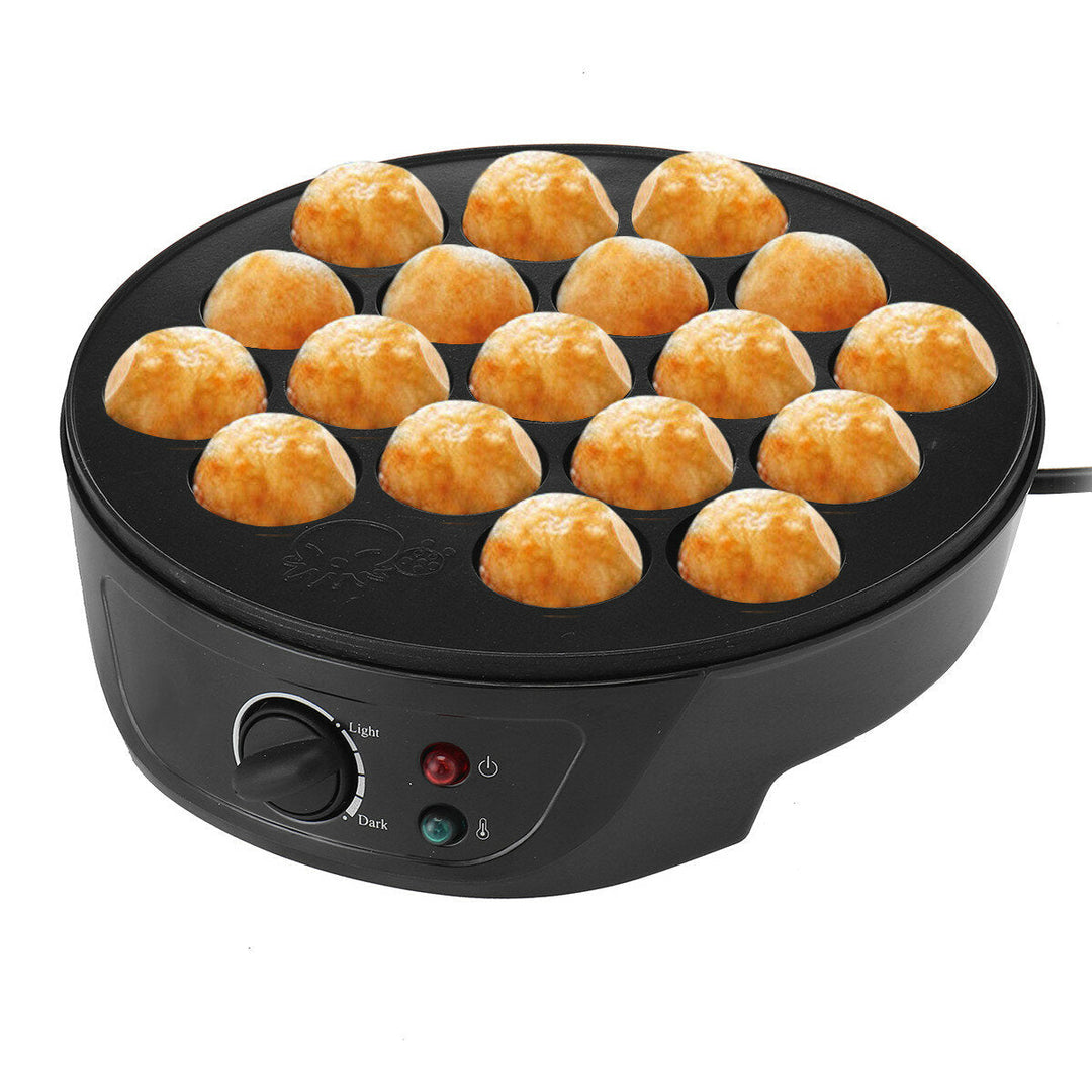 Grill Pan Plate Cooking Octopus Ball Maker Baking 220V 750W 18 Holes Image 6