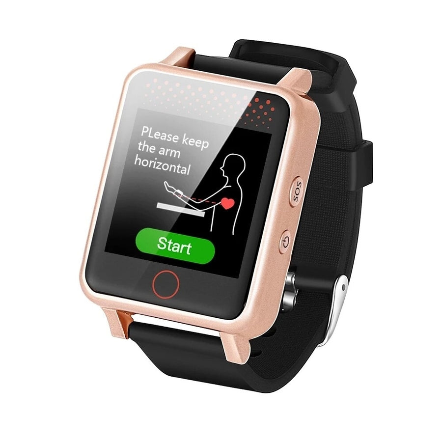 GPS Smart Watch GPS Tracker Phone Locator GPS+Wifi+LBS Heart Beat/Blood Pressure Detection Sport/Pill Reminder Image 1