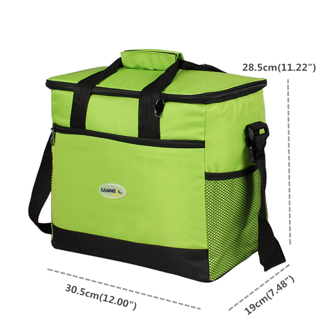 Large Insulated Cooler Cool Bag Outdoor Camping Picnic Lunch Shoulder Hand Bag Image 11