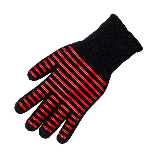 Microwave Oven Glove High Temperature Resistance Non-slip Oven Mitts Heat Insulation Kitchen Image 6