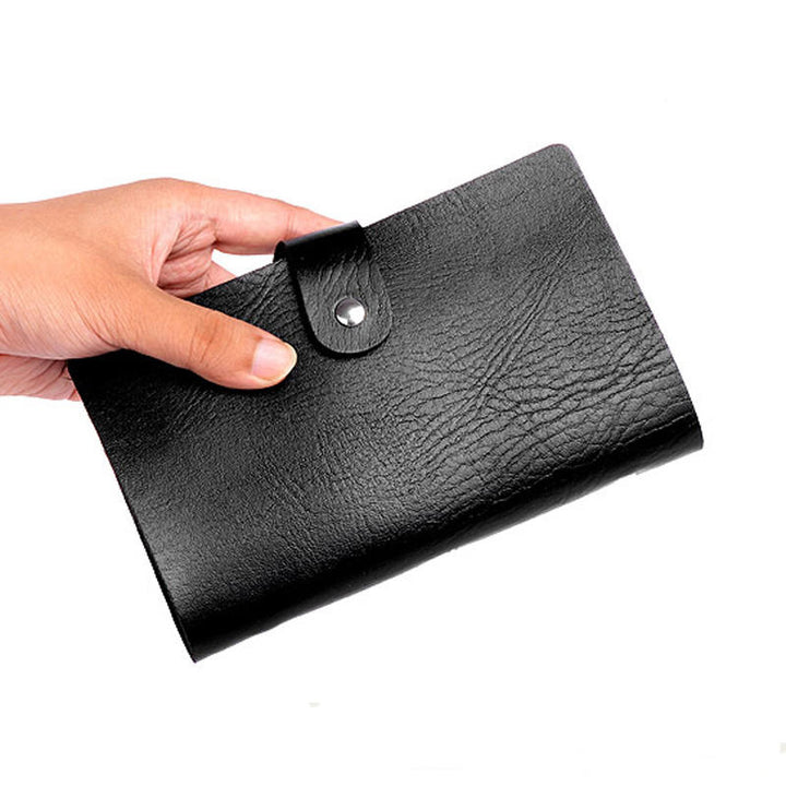 Men Women Anti-magnetic Credit Card Holder PU Leather ID Bag Organizer Image 10
