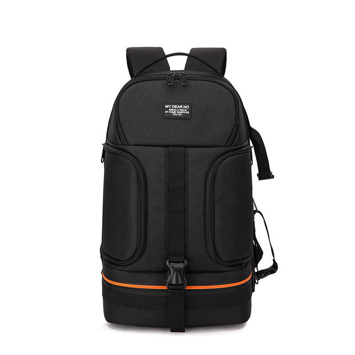 No Side Open Travel Carry Camera Bag Backpack for Canon for Nikon DSLR Camera Tripod Lens Flash Tablet Laptop Pad Image 3