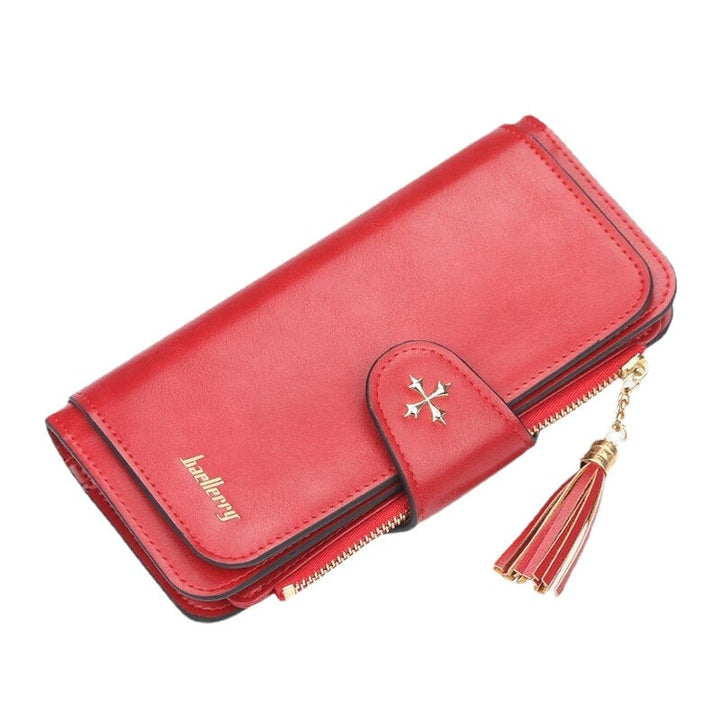 Multi-slots Long Wallet Card Phone Holder Purse For Women Image 1