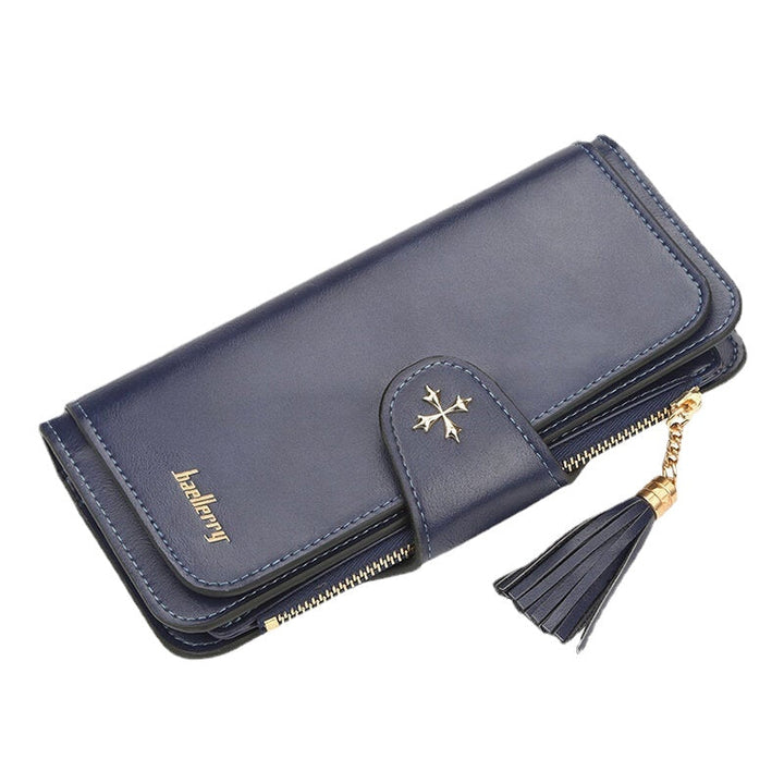 Multi-slots Long Wallet Card Phone Holder Purse For Women Image 4
