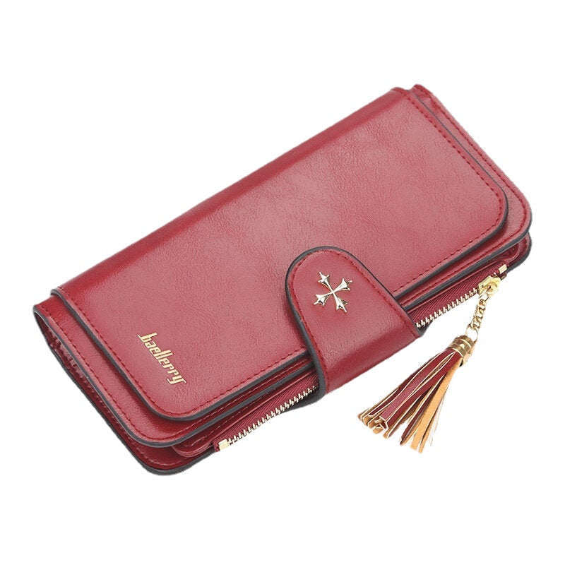 Multi-slots Long Wallet Card Phone Holder Purse For Women Image 7