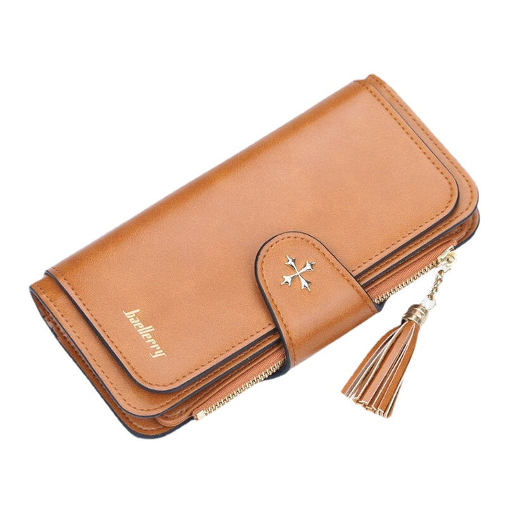 Multi-slots Long Wallet Card Phone Holder Purse For Women Image 9