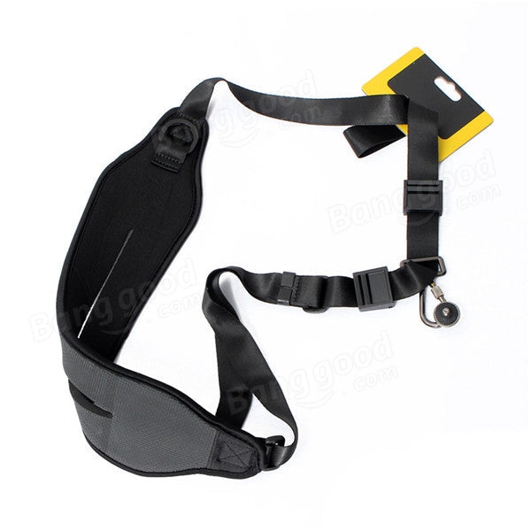 Nylon Camera Shoulder Neck Strap Belt Sling For Canon Nikon Sony DSLR Black Image 6