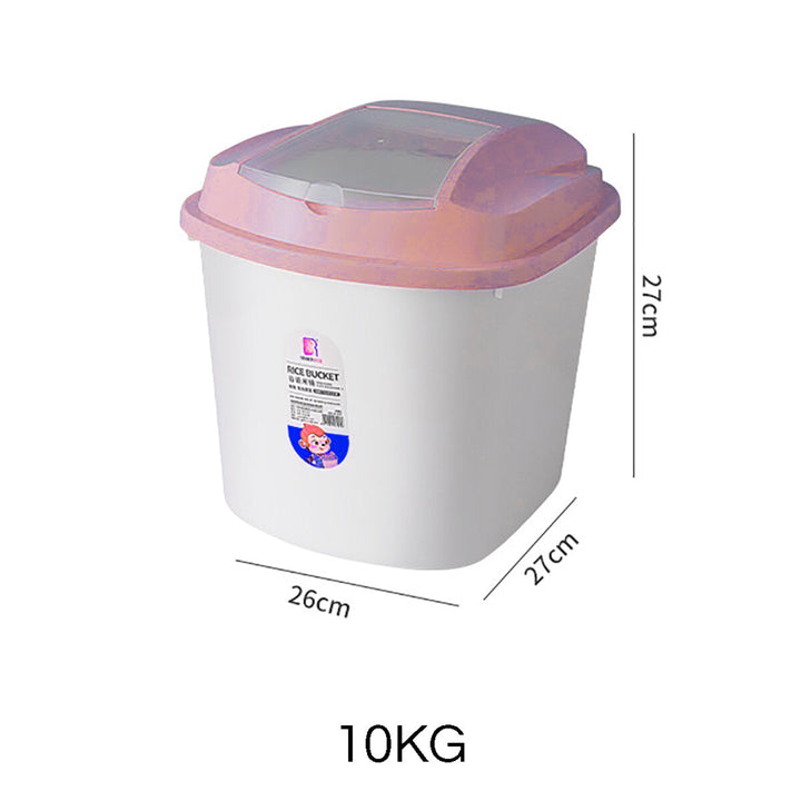 Pet Food Storage Container Rice Bucket Storage Container Box for Storing Rice Flour Dry Food Pet Food Image 10