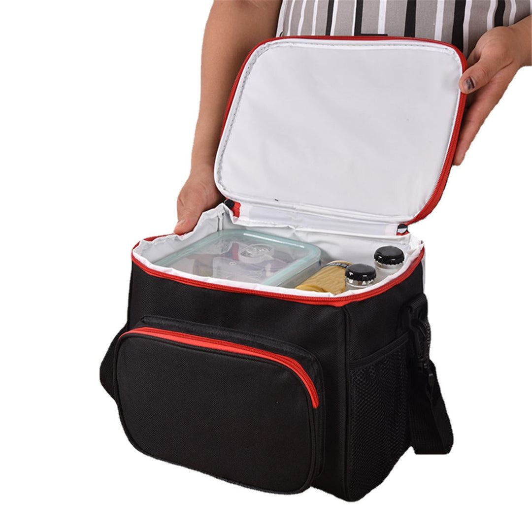 Outdoor Picnic Bag Waterproof Insulated Thermal Cooler Lunch Box Tote Lunch Food Container Image 6