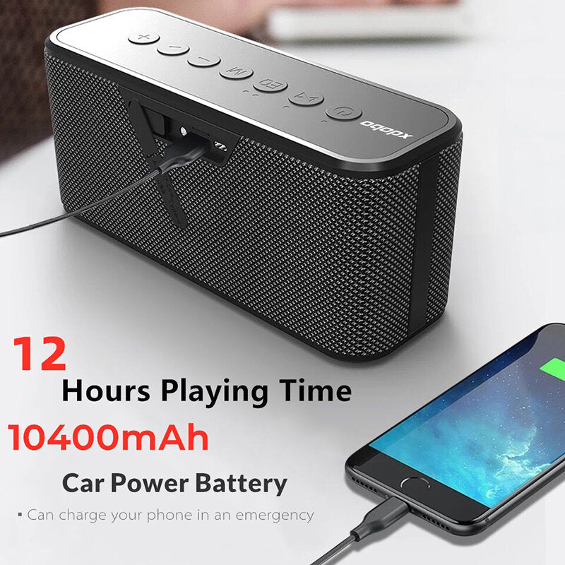Plus 80W Portable Wireless bluetooth Speaker with 10400mAh Power Bank Support TWS Subwoofer Image 2