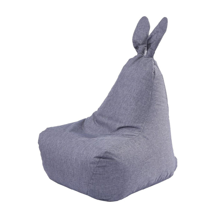 Rabbit Shape Bean Bag Chair Seat Sofa Cover For Adults Kids Without Filling Home Room Image 6