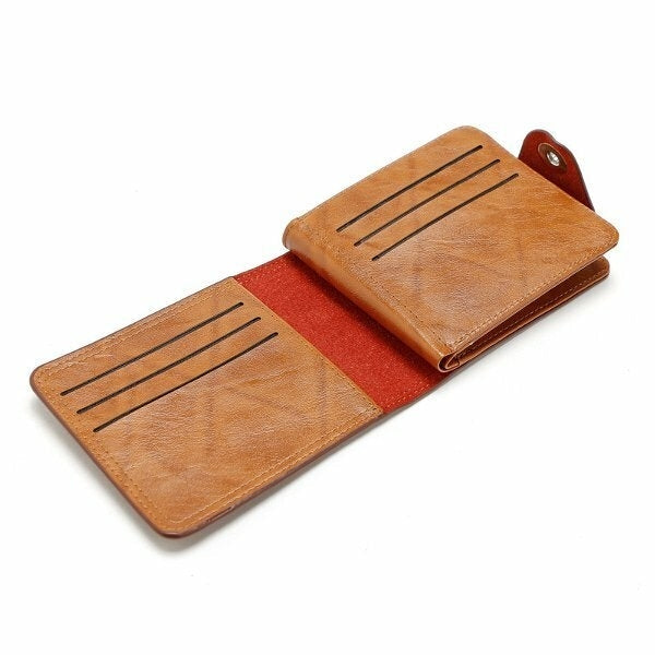 PU Leather Portable Purse 9 Card Holders Wallet For Women Men Unisex Image 2