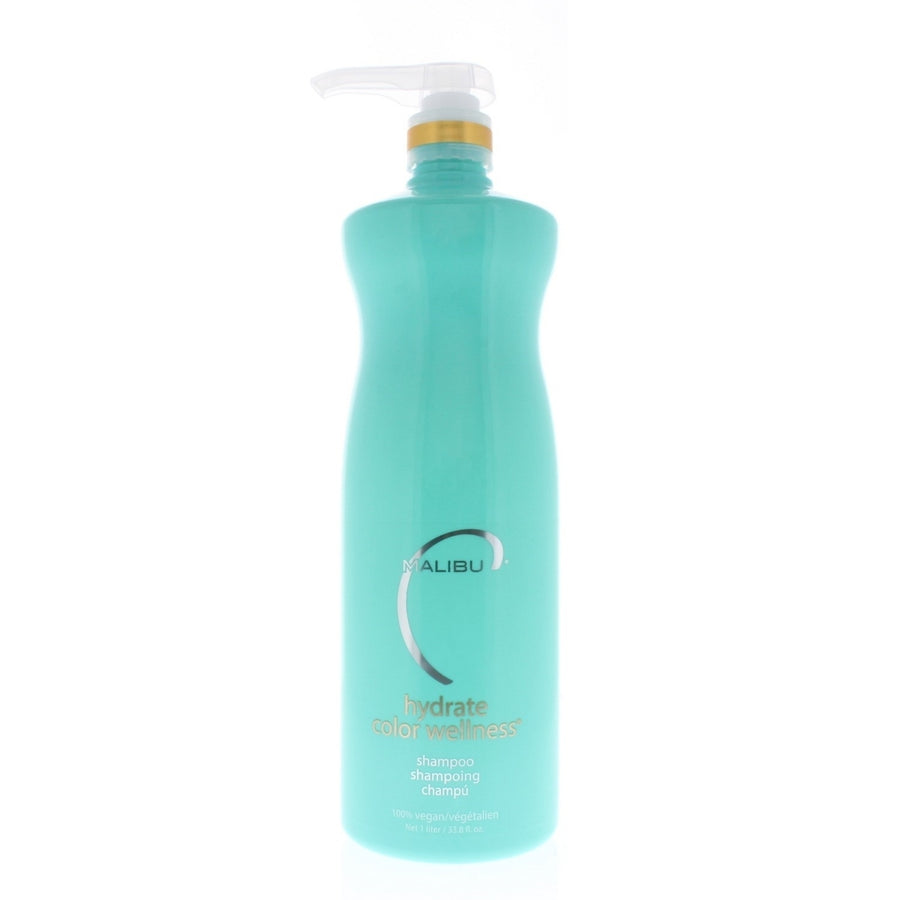 Malibu C Hydrate Color Wellness Shampoo 33.8oz/1 Liter Image 1