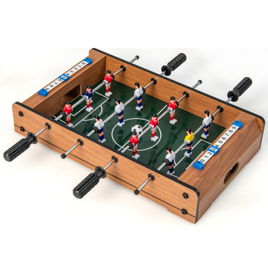 20 Foosball Table Mini Tabletop Soccer Game Christmas Gift Football Sports Image 1