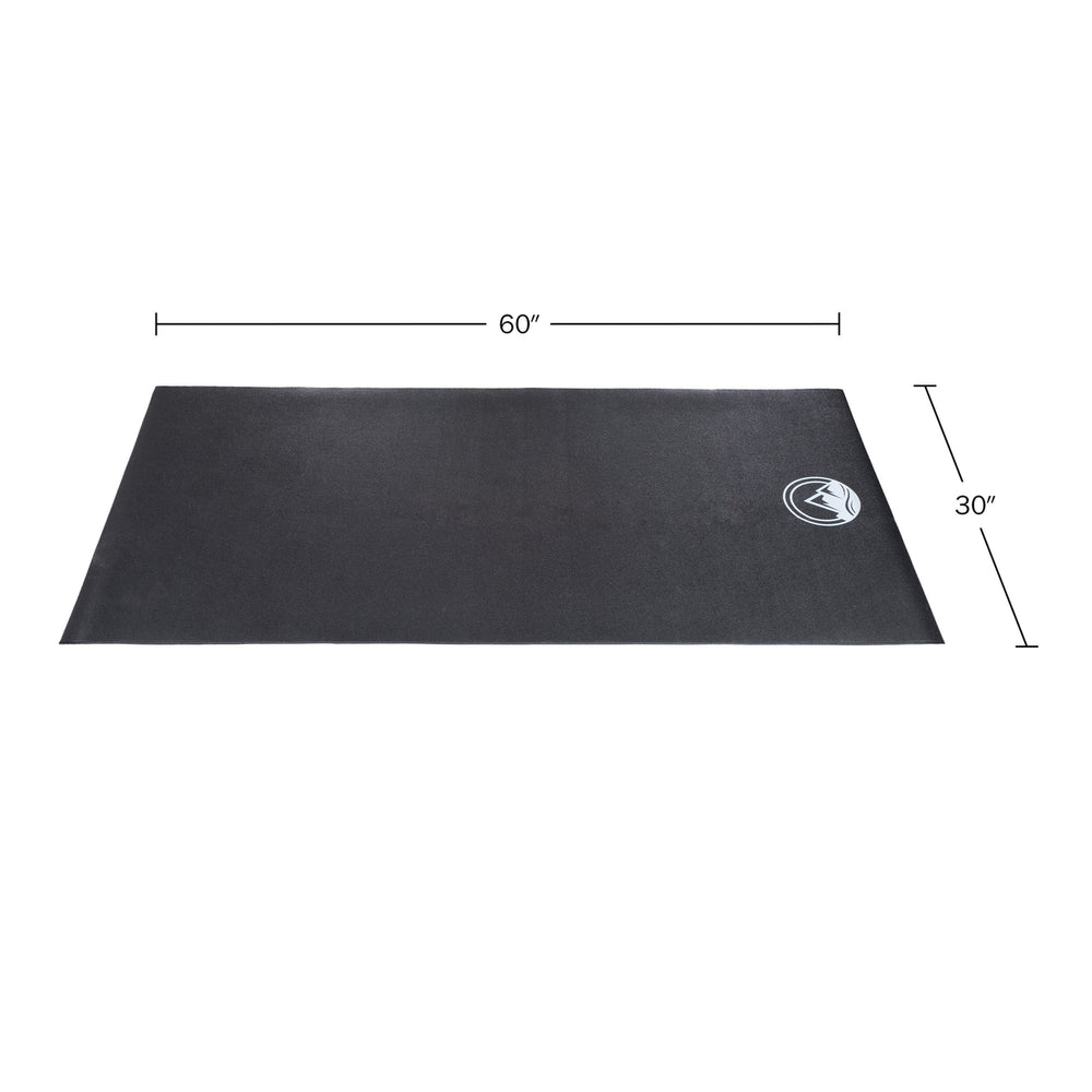 Exercise Bike Mat 30x60in Non-Slip Waterproof Indoor Cycle or Treadmill Pad Image 2