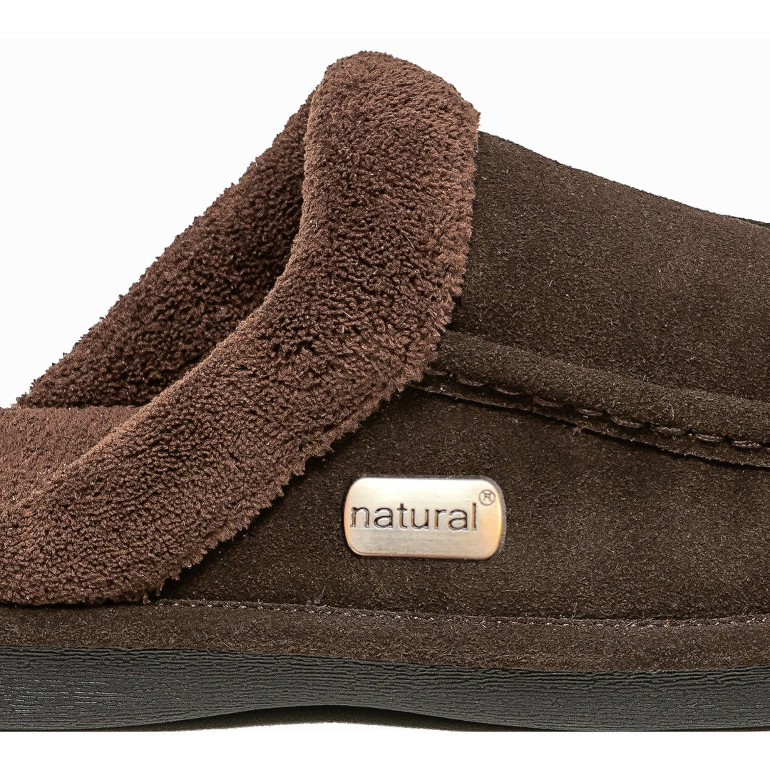 Natural Fashion Oliver Suede Men Slippers  1-Piece  Brown  2 Image 7