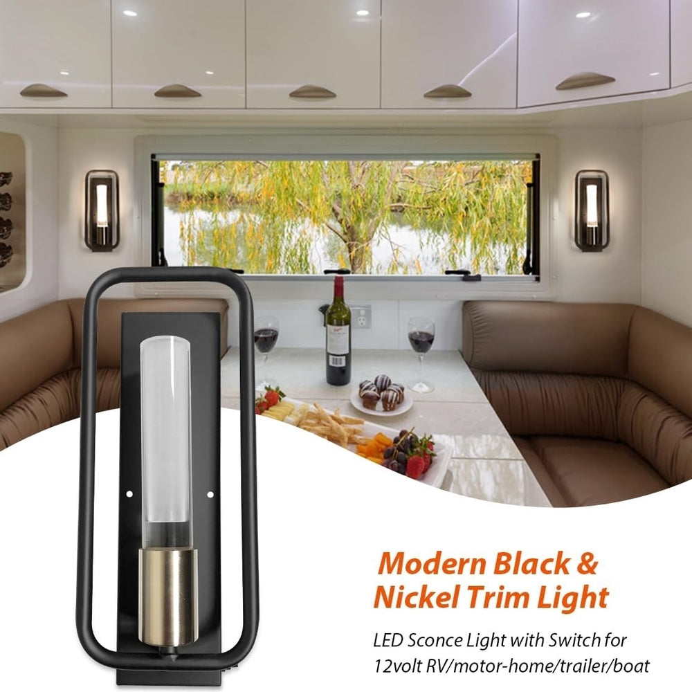 12Volt LED Decor Wall Light For Motorhome Interior Bedroom Caravan Image 2