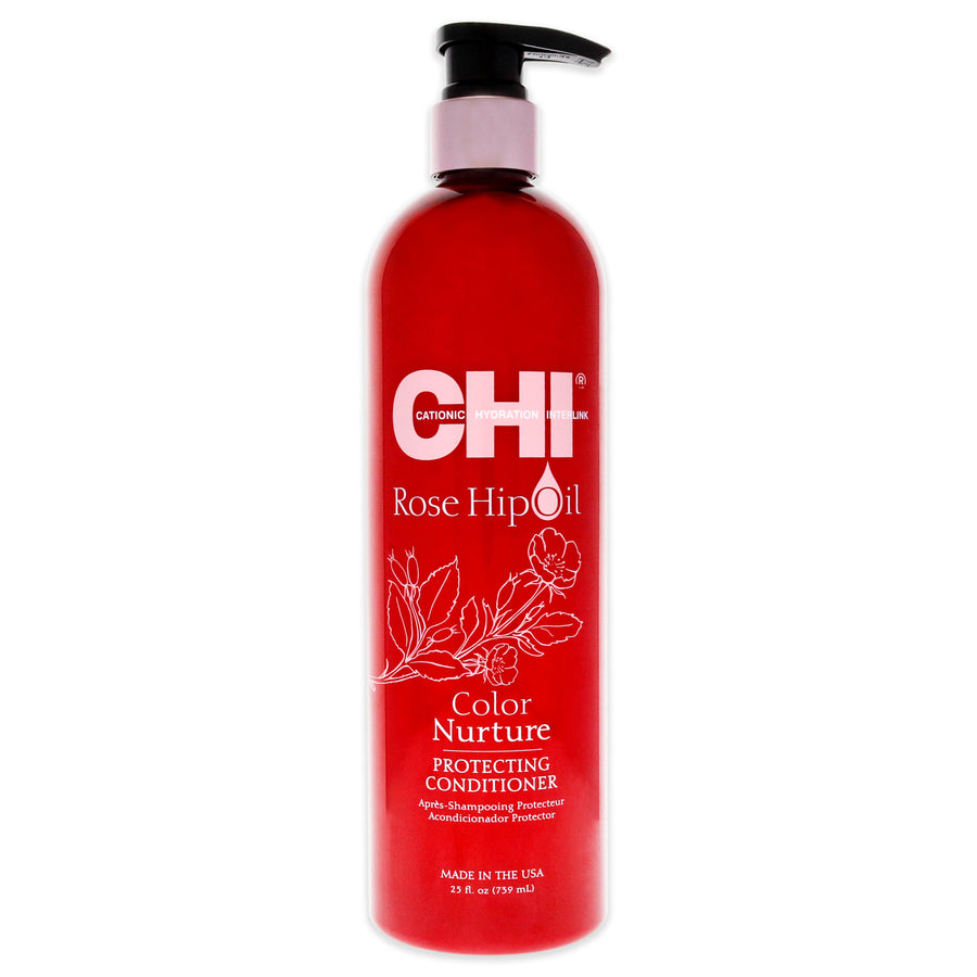 CHI Unisex HAIRCARE Rose Hip Oil Color Nurture Protecting Conditioner 25 oz Image 1