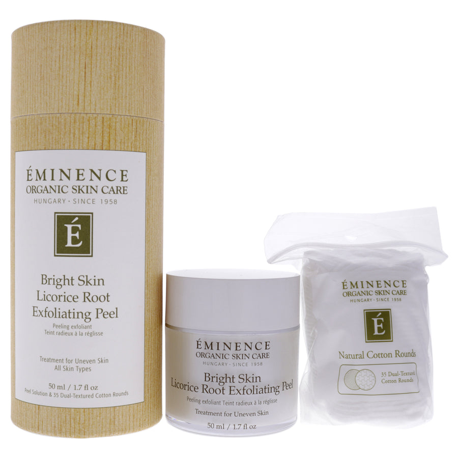 Eminence Unisex SKINCARE Bright Skin Licorice Root Exfoliating Peel 1.7 oz Image 1