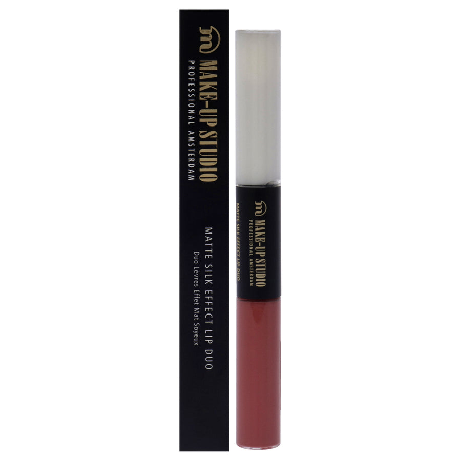 Make-Up Studio Matte Silk Effect Lip Duo - Charming Coral Lipstick 0.2 oz Image 1