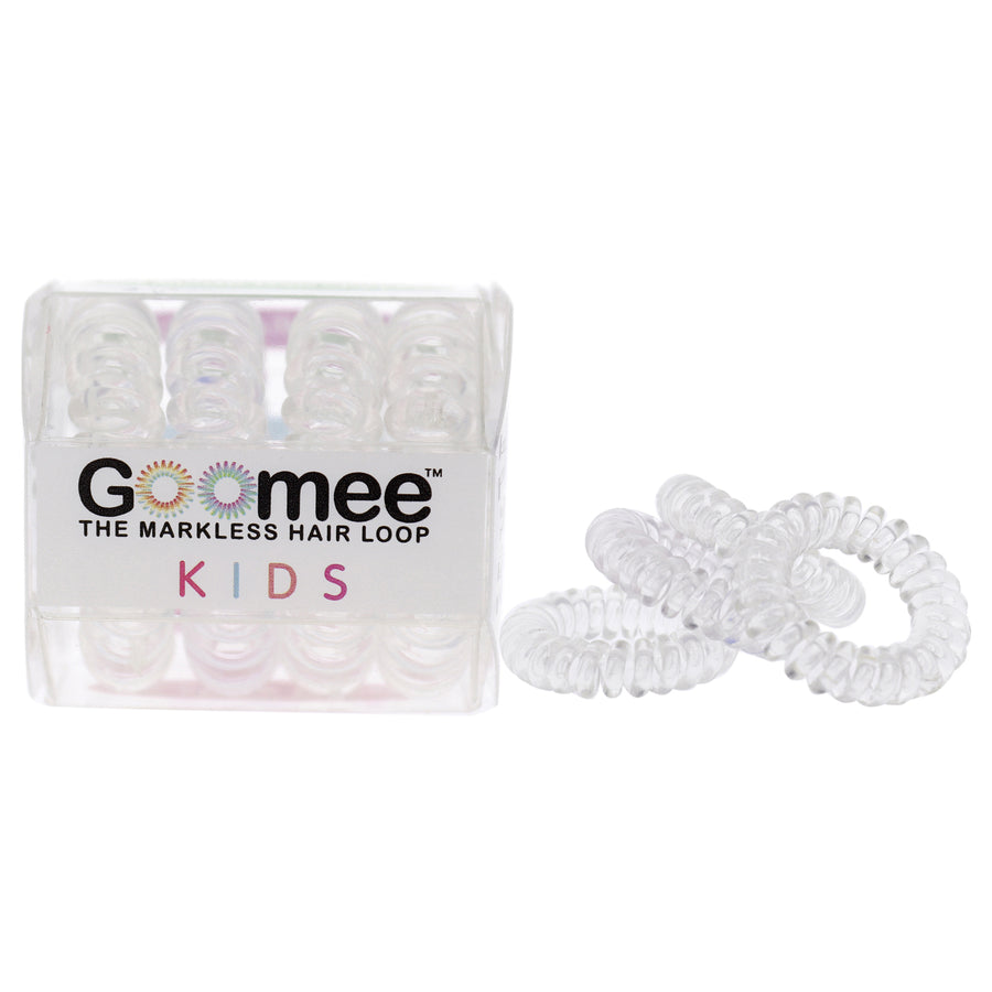 Goomee Kids The Markless Hair Loop Set - Glass Slipper Hair Tie 4 Pc Image 1