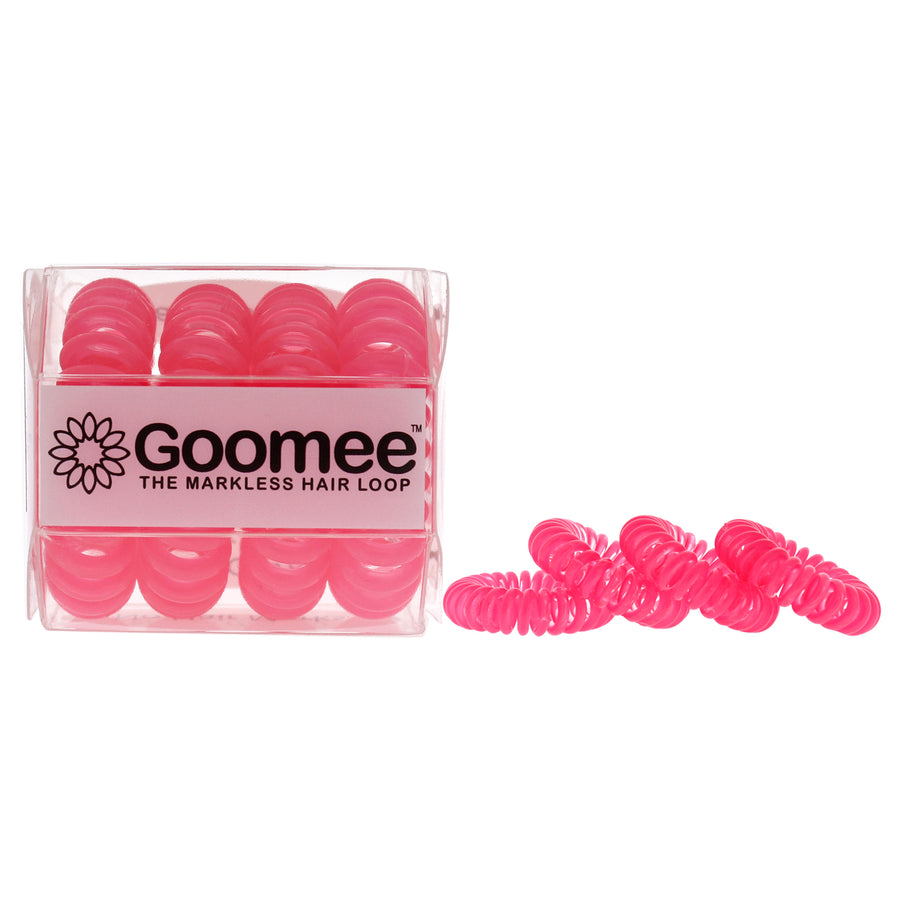 Goomee The Markless Hair Loop Set - PCH Pink Hair Tie 4 Pc Image 1