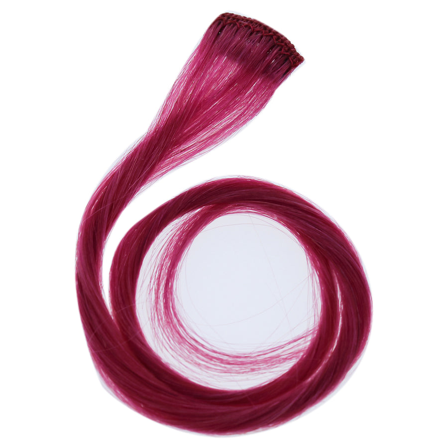 Hairdo Human Hair Color Strip - Pink 16 Inch Image 1