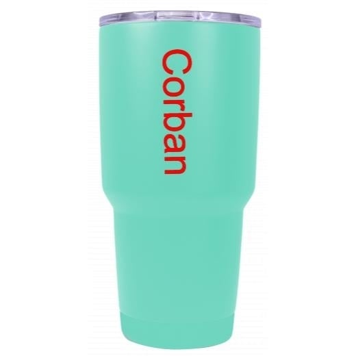 Personalized Sea Foam Stainless Steel Tumbler Image 1