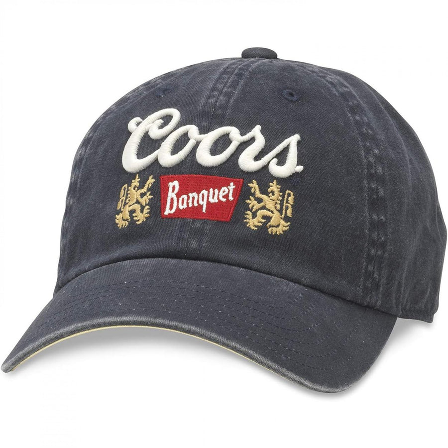 Coors Banquet Underside Brim Logo Snapback Hat Image 1