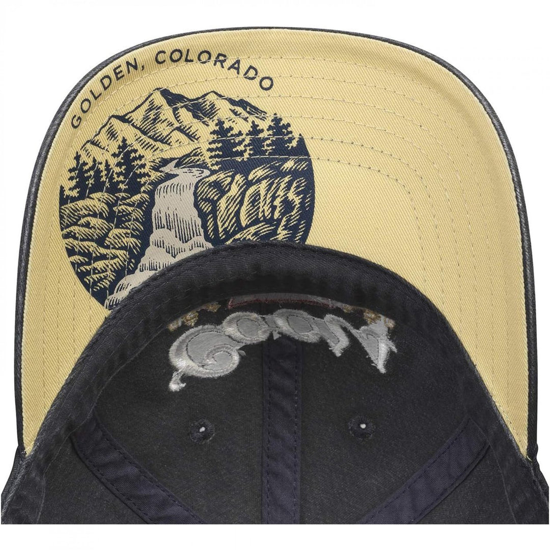 Coors Banquet Underside Brim Logo Snapback Hat Image 3