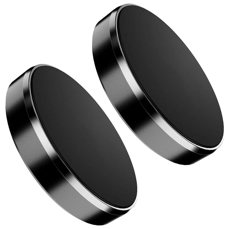 2 Pack Universal Magnetic Car Mounts Dashboard Magnetic Phone Holder Stand Fit for iPhone Galaxy Most Smartphones Image 1