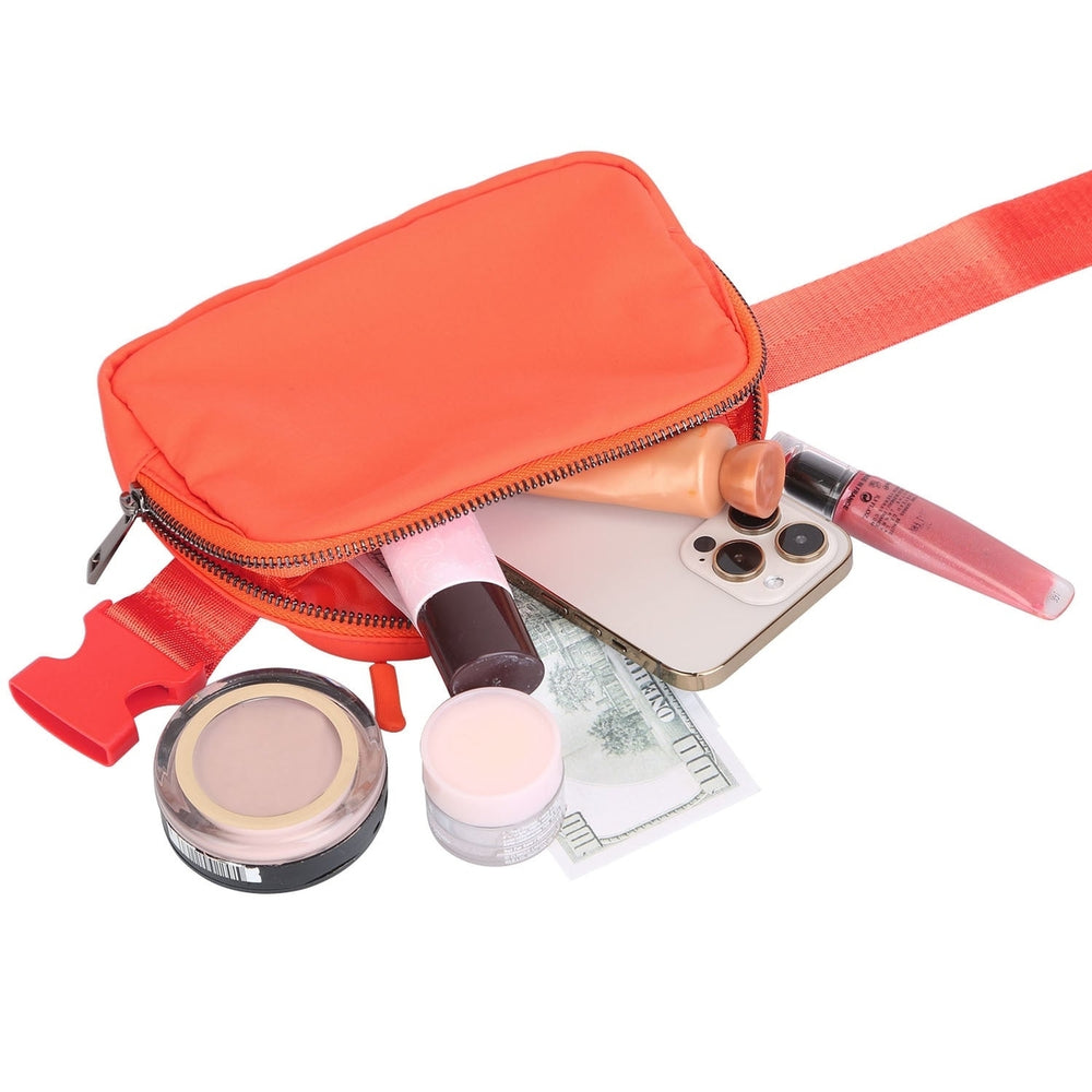 Sport Fanny Pack Unisex Waist Pouch Belt Bag Purse Chest Bag for Outdoor Sport Travel Beach Concerts Travel Image 2