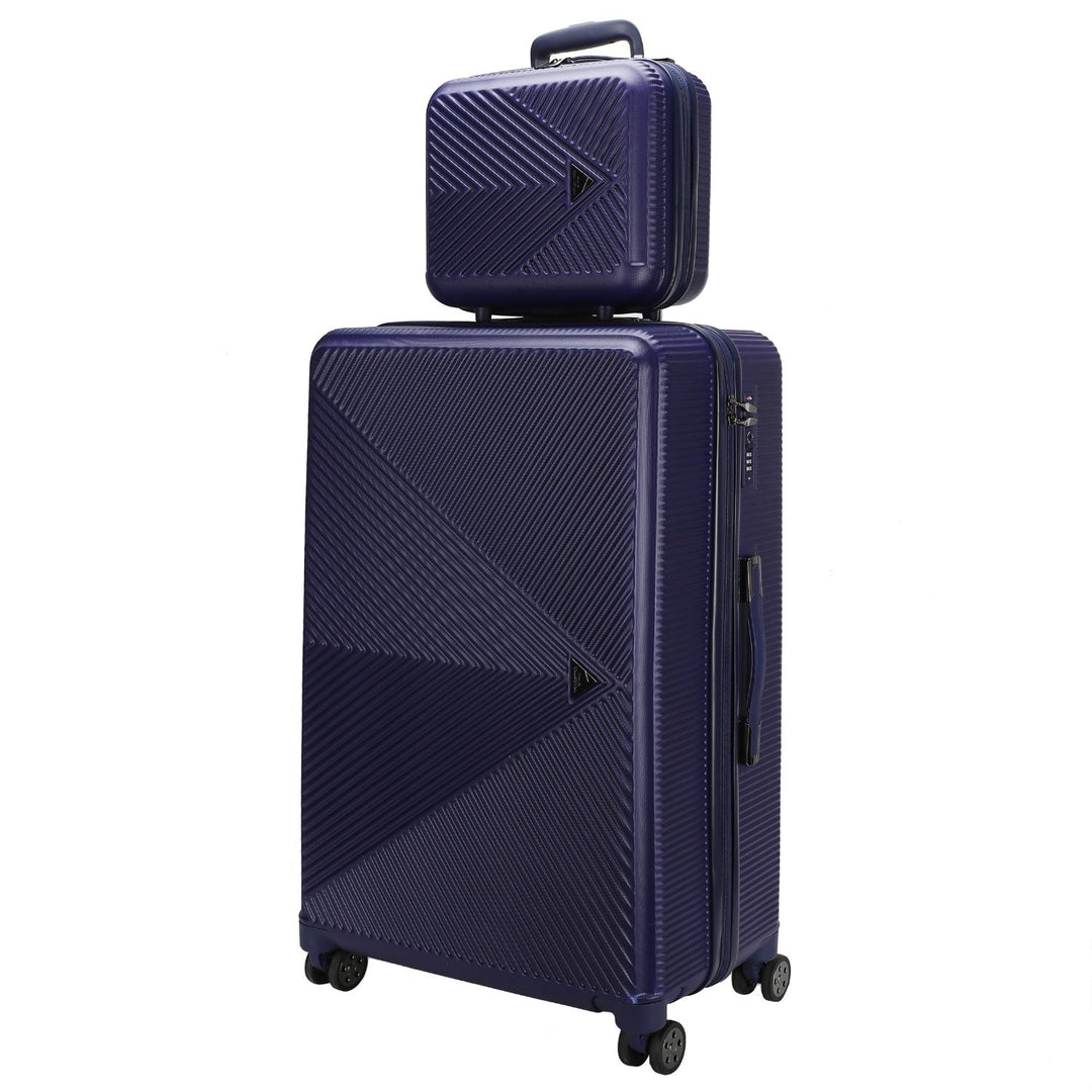 MKF Collection Felicity Carry-on Hardside Spinner and Cosmetic Case Set - 2 pieces by Mia K. Image 3