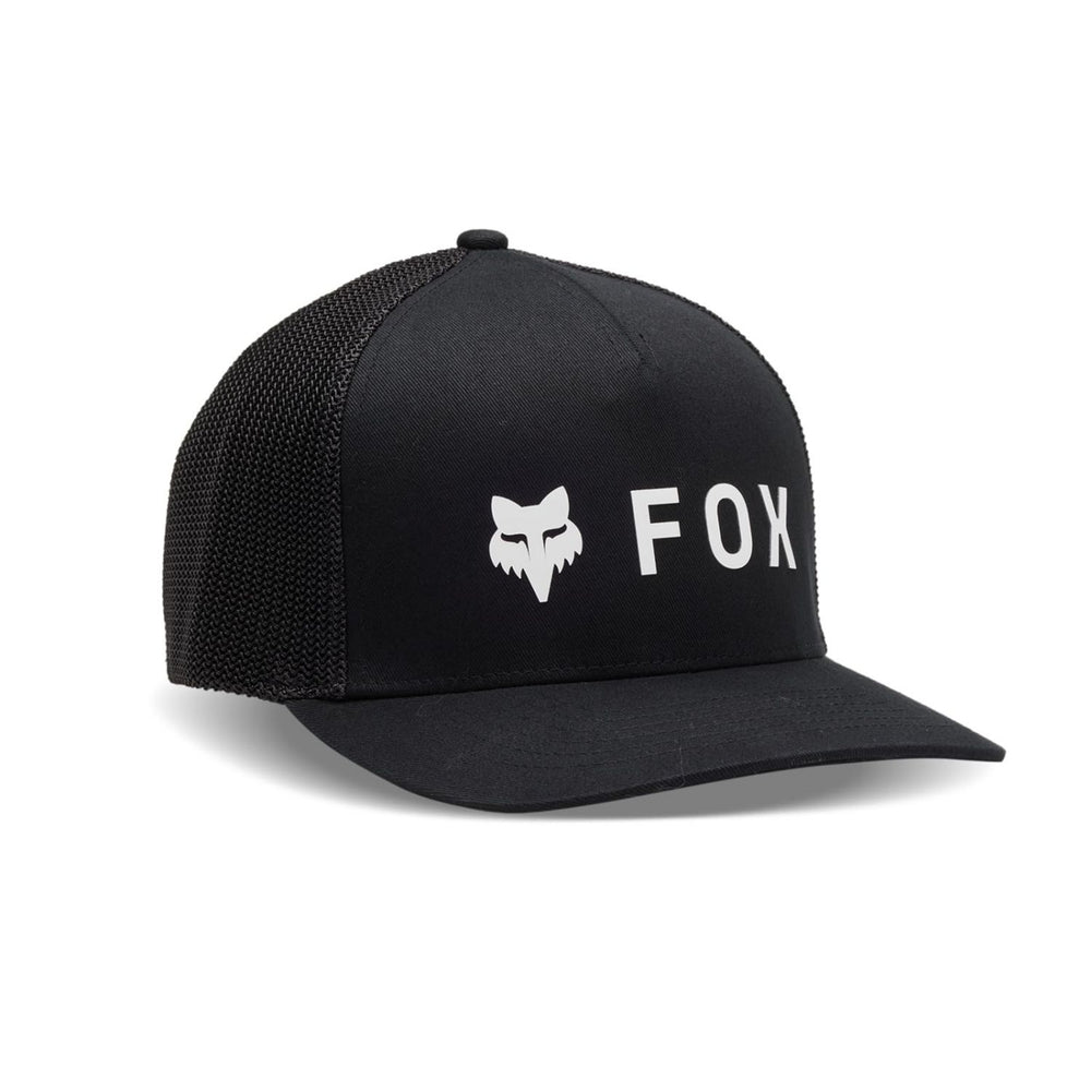 Fox Racing Mens Absolute Flexfit Hat  BLK Image 2