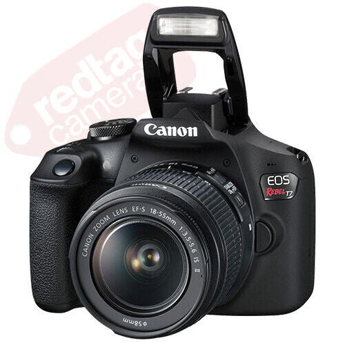 Canon EOS Rebel T7i Camera + 18-55mm stm + 75-300mm + 30 Piece Accessory Bundle Image 2