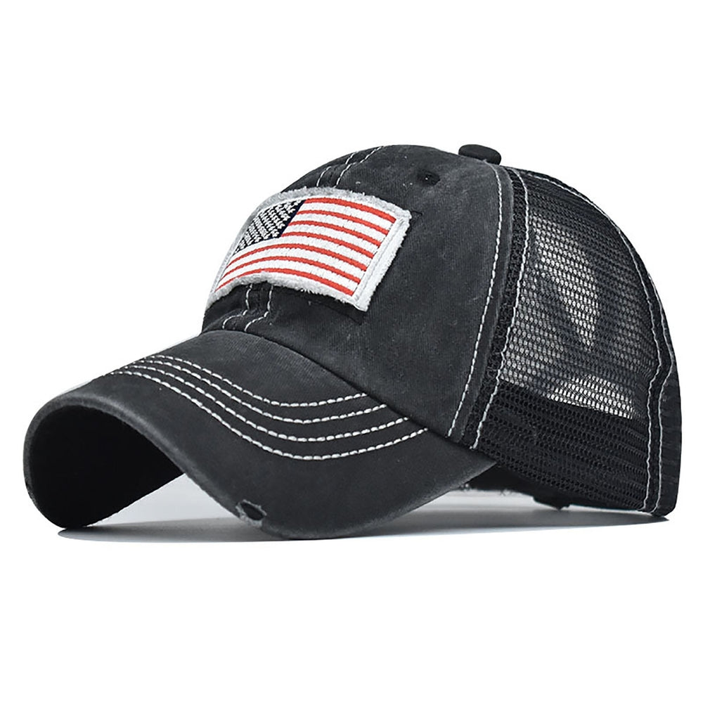 Baseball Cap Sun Protection Comfortable Washable Unisex Women Hat for Running Image 2