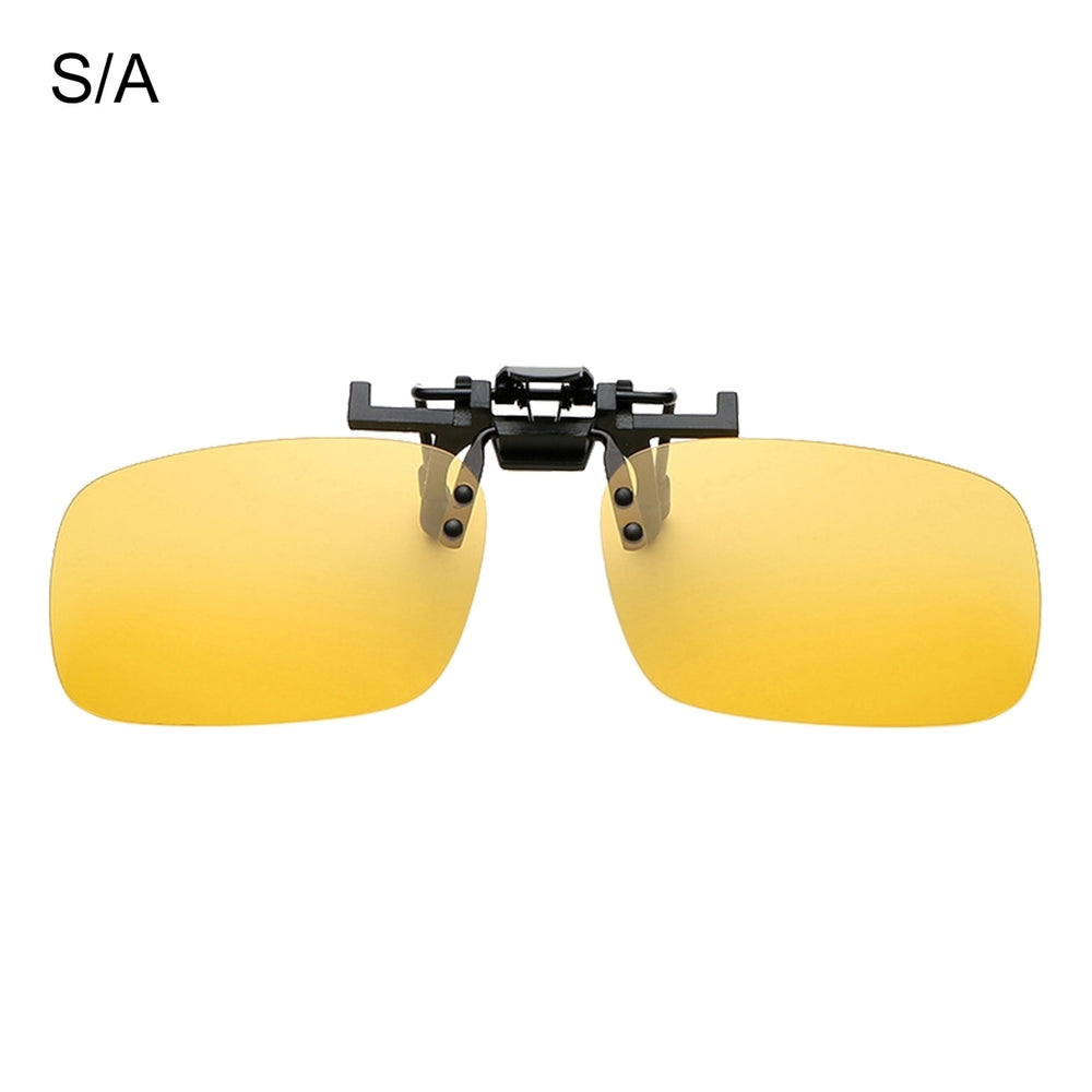Sunglasses Clip Anti-reflective UV Protection Cozy Wear Polarized Clip On Sunglasses for Sport Image 2