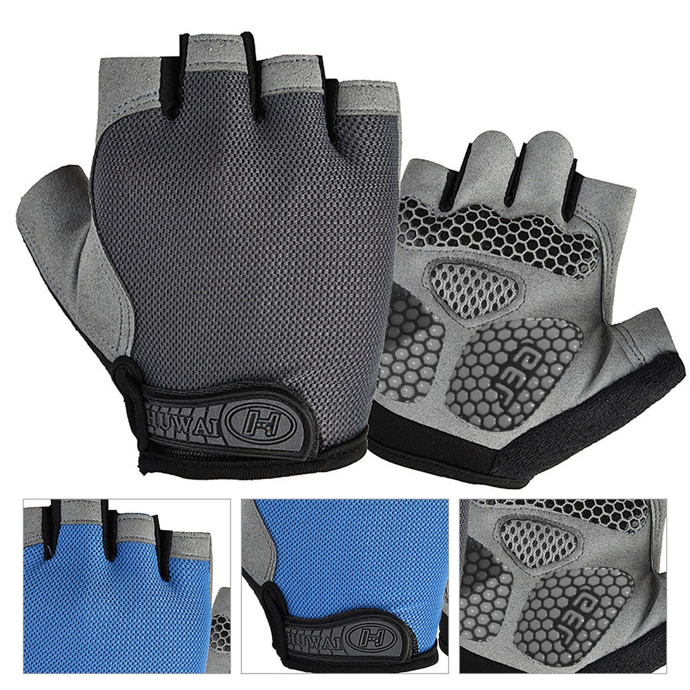 1 Pair Outdoor Gloves High Friction Anti-skid All Match Friendly to Skin Men Gloves for Climbing Image 2