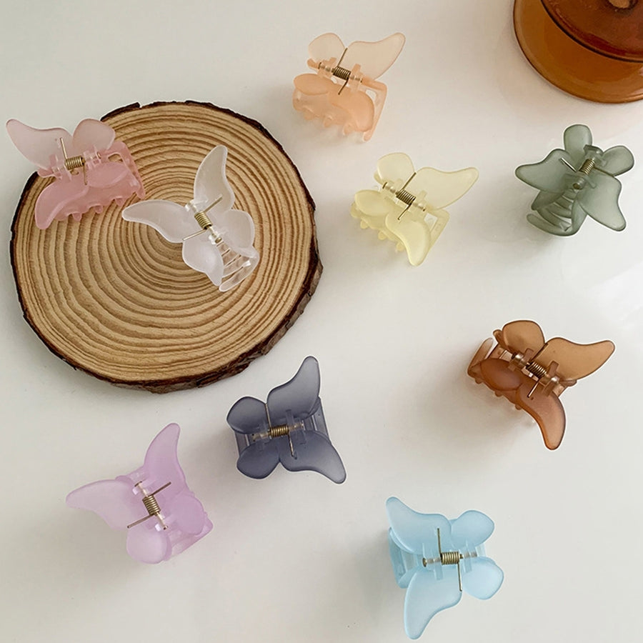 Hair Clip Creative Shape Anti-skid PC Women Butterfly Barrettes Hair Accessories for Girl Image 1