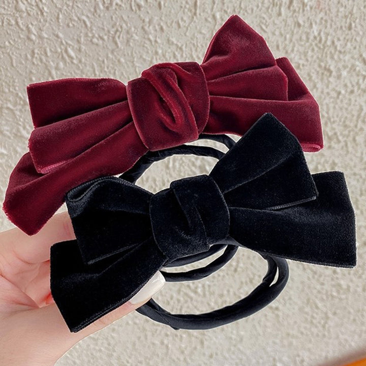 Sweet Simple All-matched Meatball Head Hairpin Bow Hairstyle Twist Maker Tool Hair Accessories Image 6