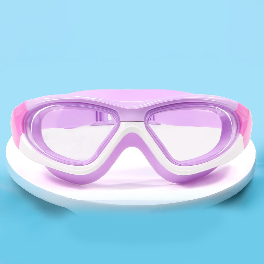Kids Swim Goggles Adjustable Soft Silicone Clear View Pool Goggles for Sandbeach Image 7