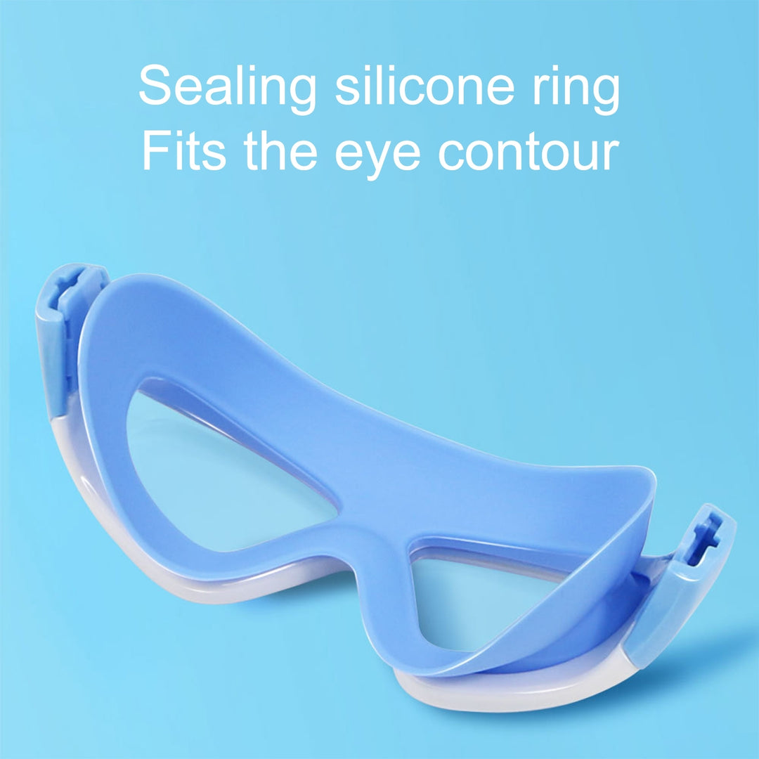 Kids Swim Goggles Adjustable Soft Silicone Clear View Pool Goggles for Sandbeach Image 9