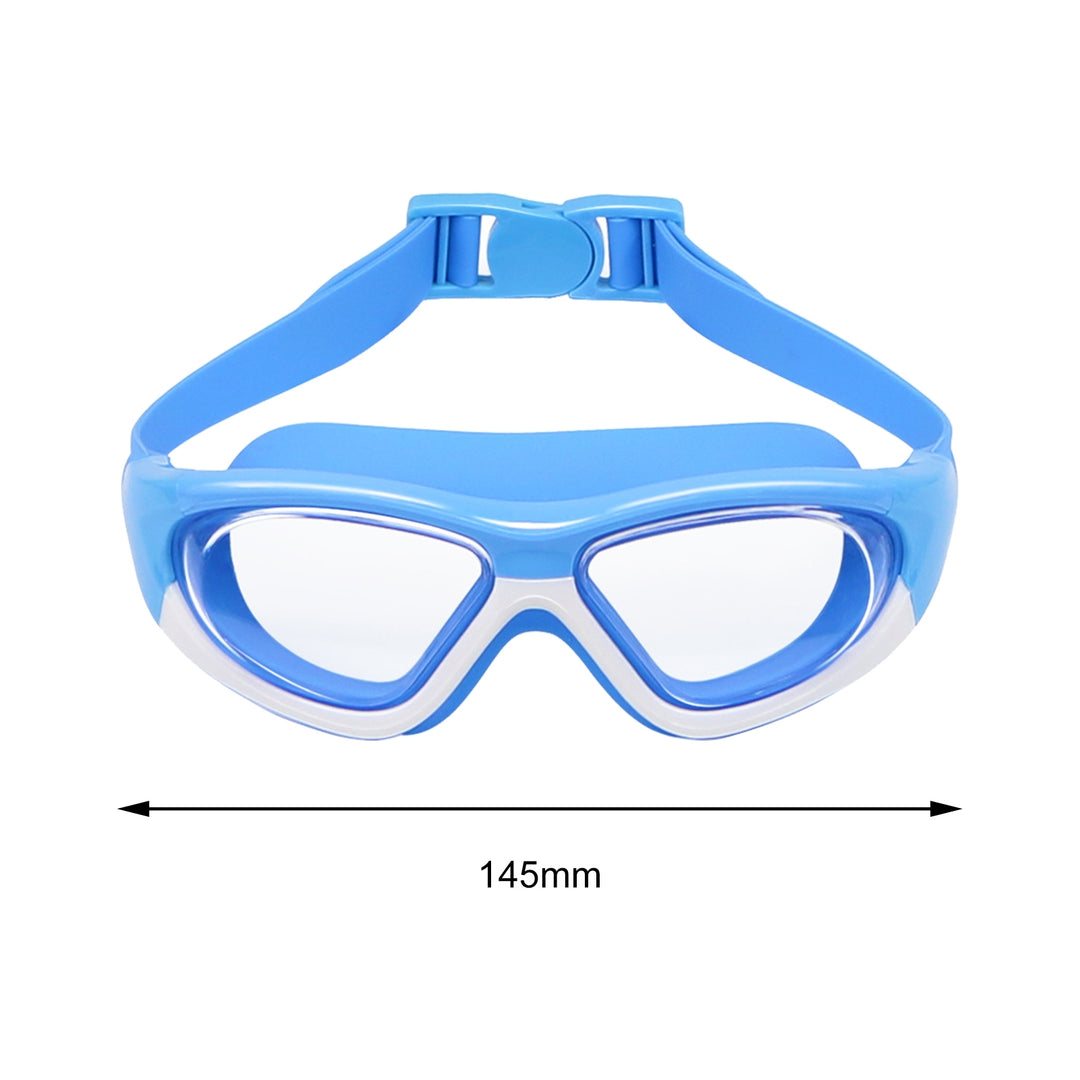 Kids Swim Goggles Adjustable Soft Silicone Clear View Pool Goggles for Sandbeach Image 10
